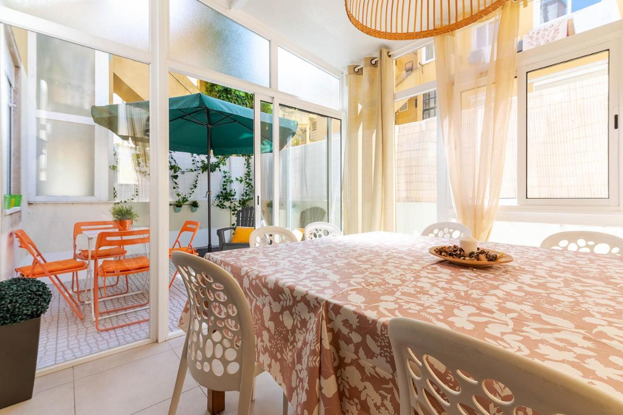 Alm- Spacious. Sunny. Patio. Quiet Area. Fast Wifi Lisboa Exterior foto